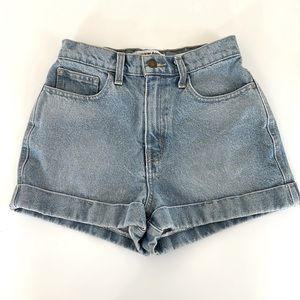 American Apparel / High Waist Cuff Short